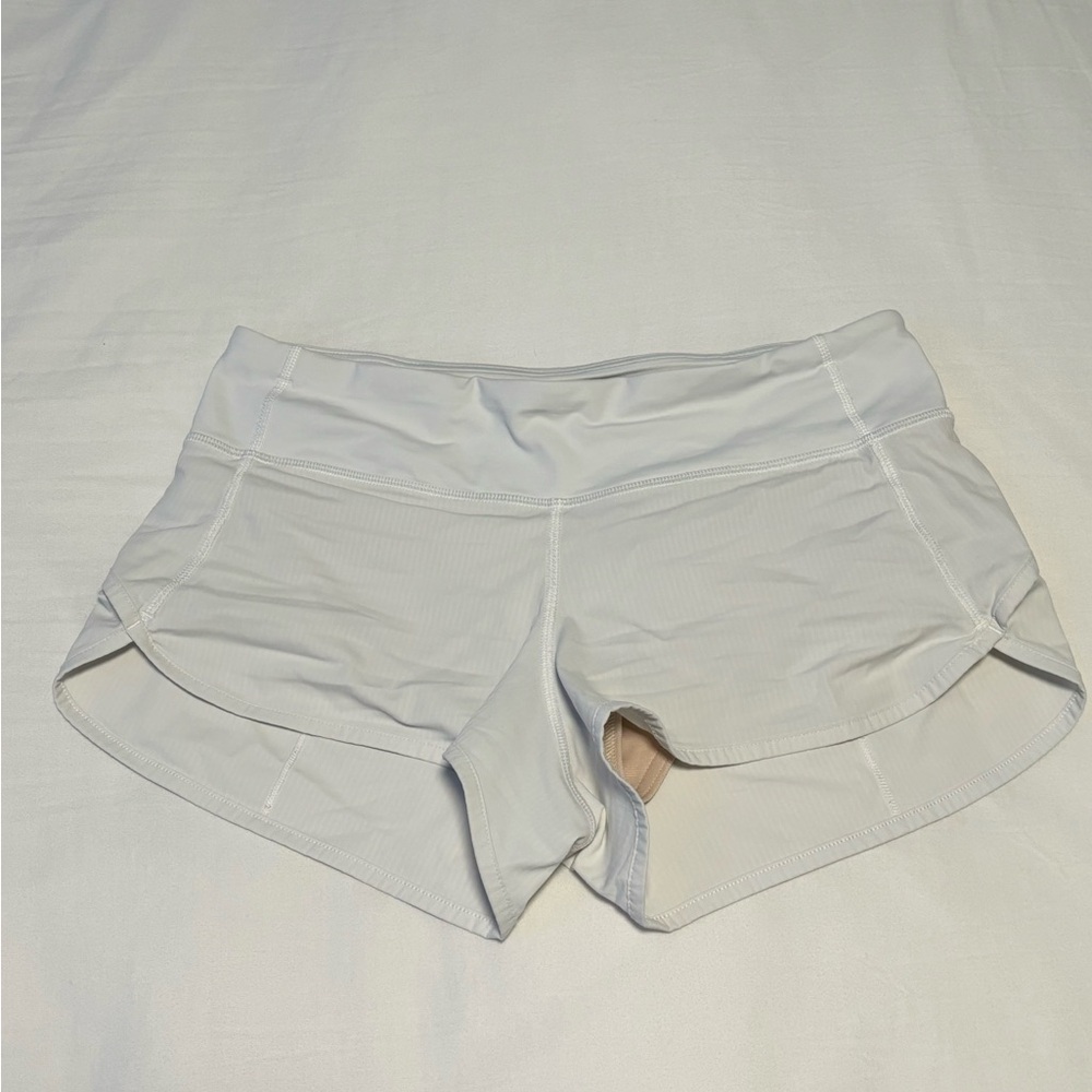White Lululemon Speed Ups